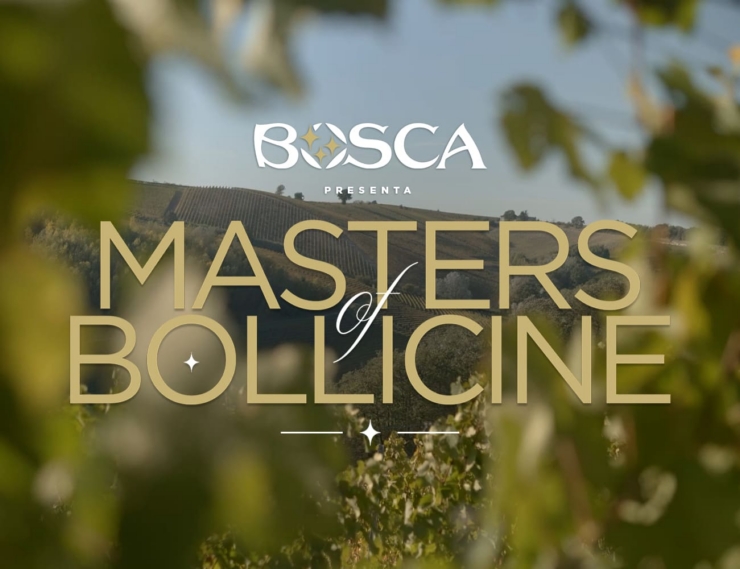 0.BOSCA campagna Masters of Bollicine cover