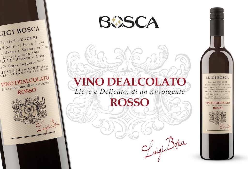 0.Bosca vino dealcolato rosso Linea Luigi Bosca