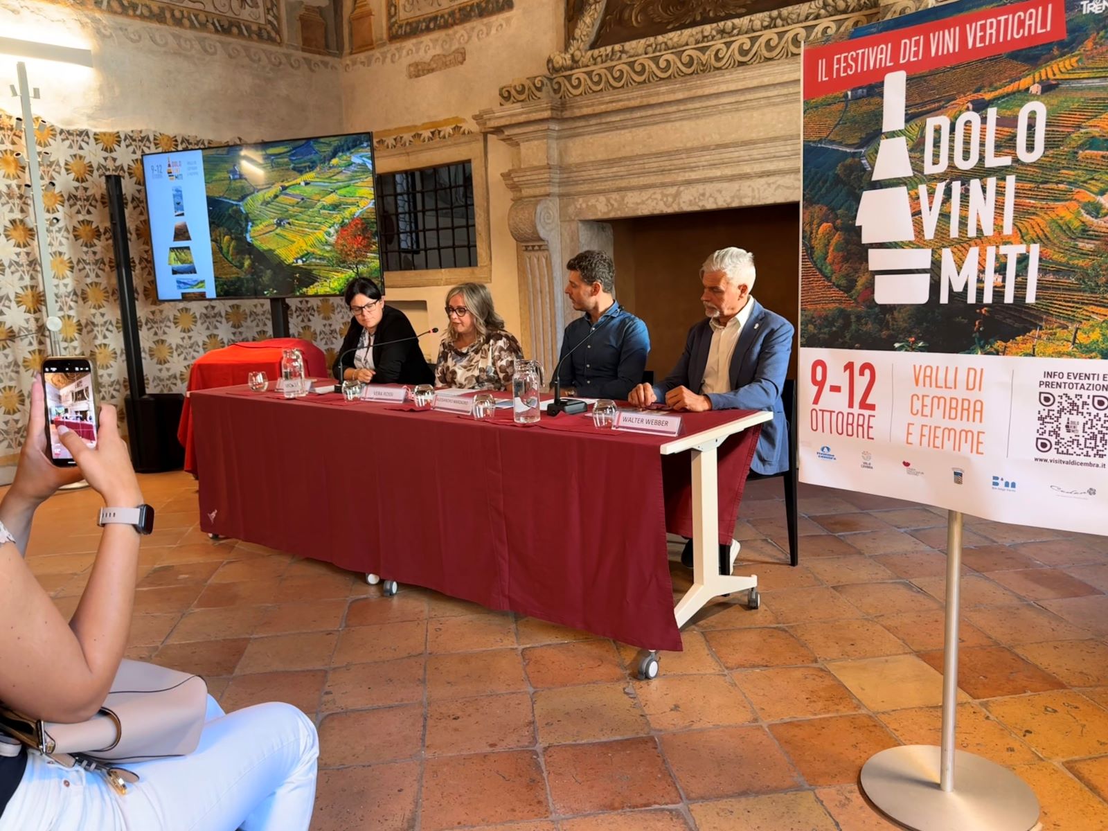 0.Conferenza stampa con Mara Lona Vera Rossi Alessandro Marzadro Walter Webber lr
