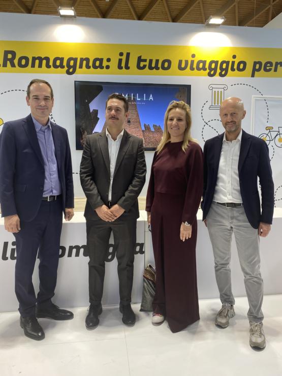 0.Da sinistra Pierangelo Romersi Simone Fornasari Roberta Garibaldi Cristiano Casa