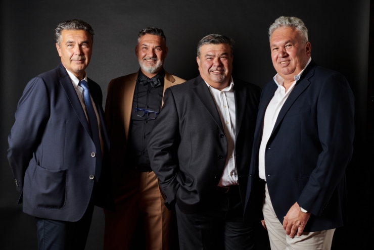0.Famiglia Castagnedi Da sx Paolo Massimo Tiziano e Armando