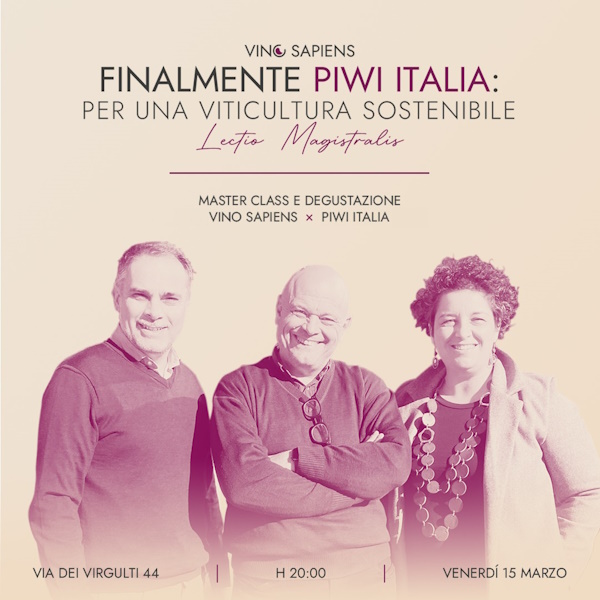 0.Locandina Lectio Magistralis Vino Sapiens 15 marzo 2024