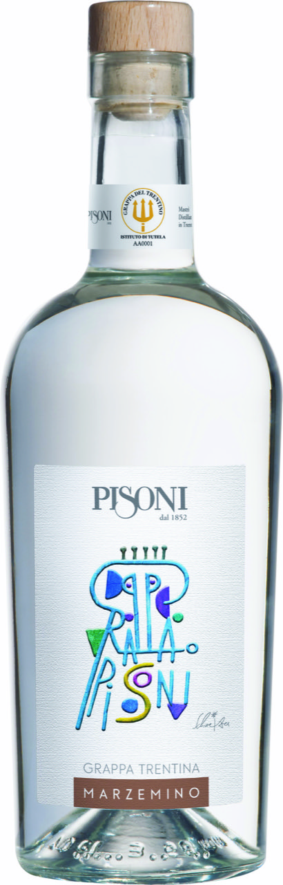 0.Pisoni Grappa Monovitigno Marzemino