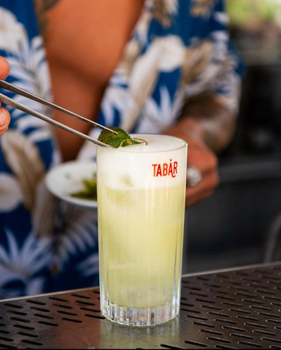 Basil Smash Fizz